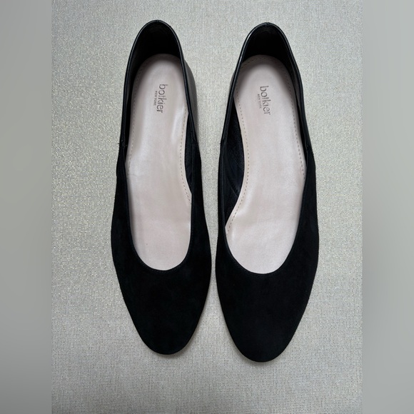 Botkier Shoes - botkier New York Flats-Size: 10-Color: Black-Front is Suede and Back is Leather